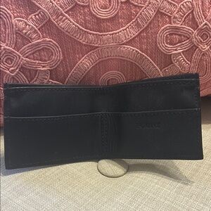 Fount Leather Black Key Card Holder